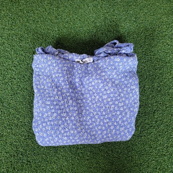 Abercrombie & Fitch Dresses & Skirts - Abercrombie & Fitch‎ Floral Smocked Dress Puff Sleeve Midi Dress Cottagecore LT